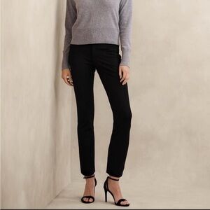 Banana republic black Sloan pant in size 10p